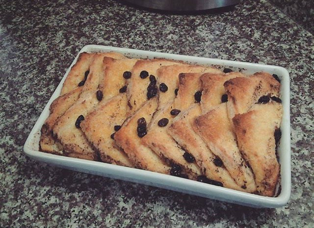 Bread and Butter Pudding Recipe by Keenan Blake