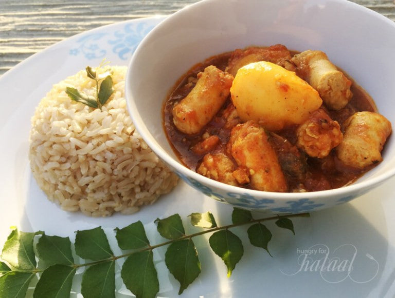 Recipe: Comforting Sausage and Tomato Casserole by Hungry for Halaal