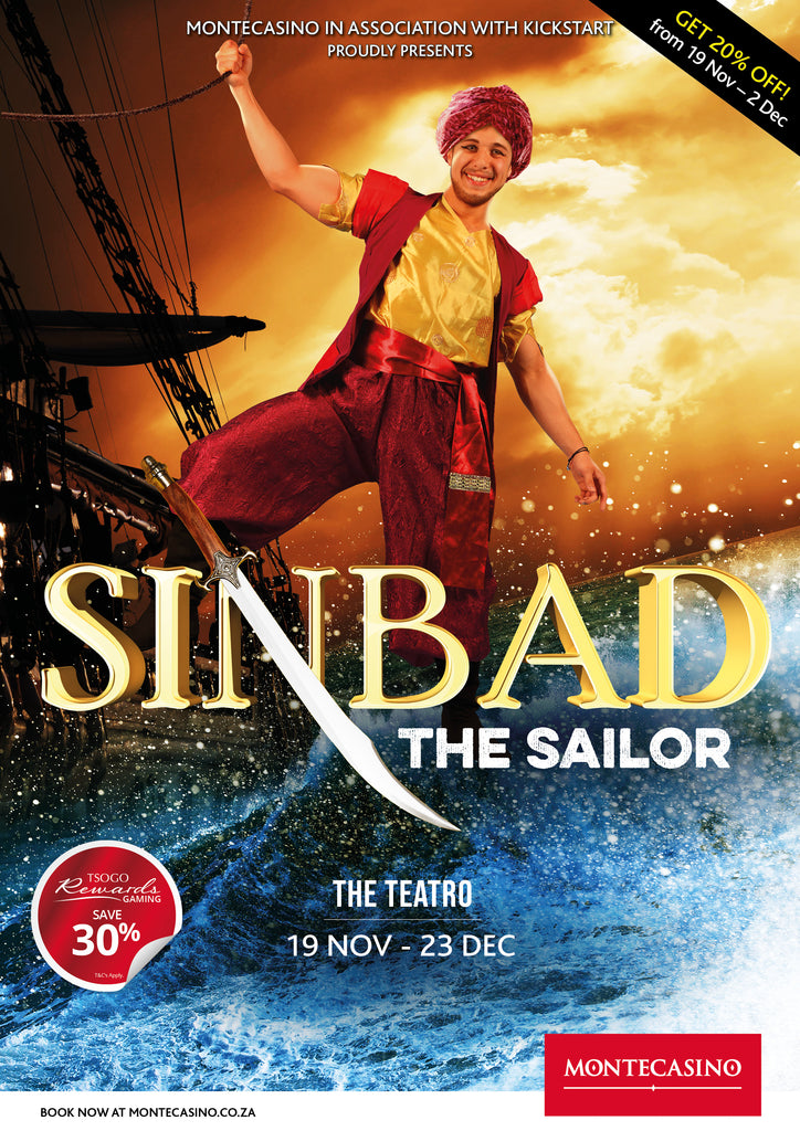 Sinbad the Sailor 'Docks' at the Teatro, Montecasino