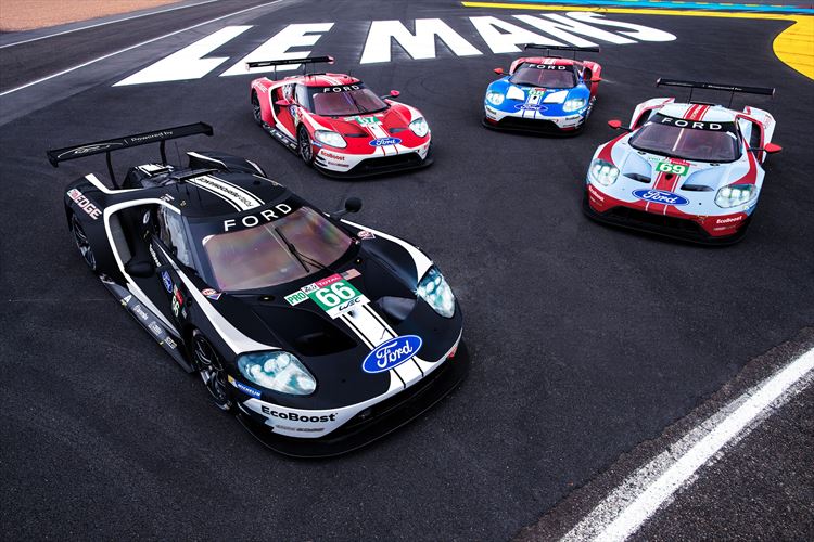 Ford Pays Homage to Le Mans with Celebration Liveries