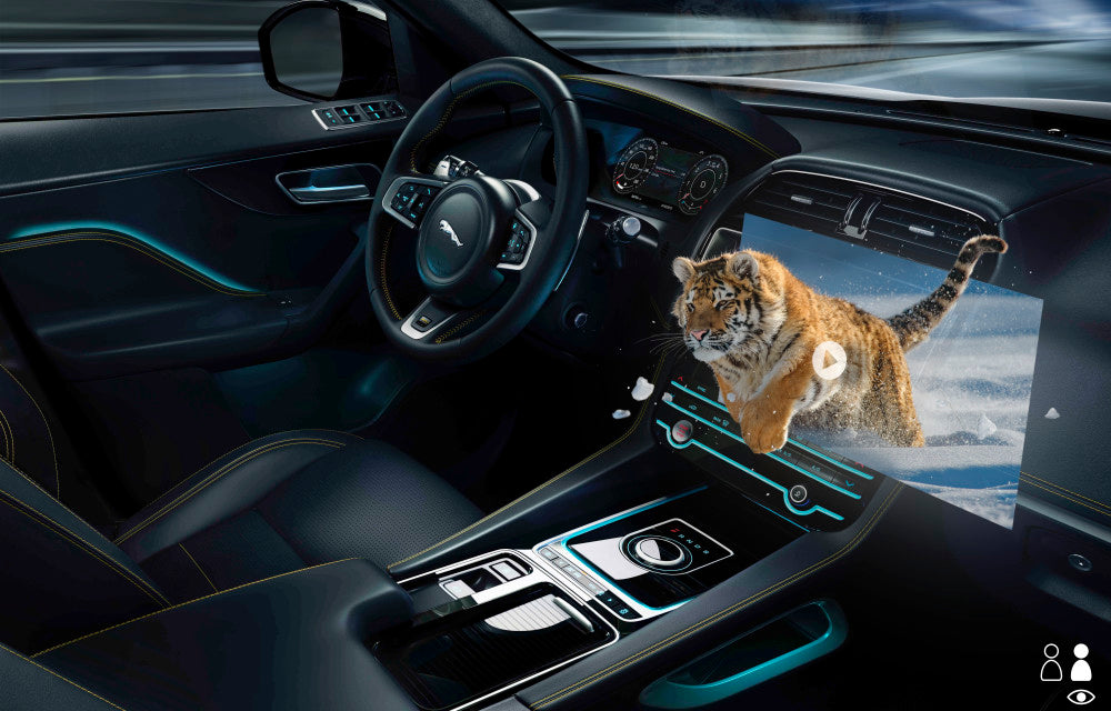 Jaguar Land Rover develops immersive 3D in-car experience with head-up display research