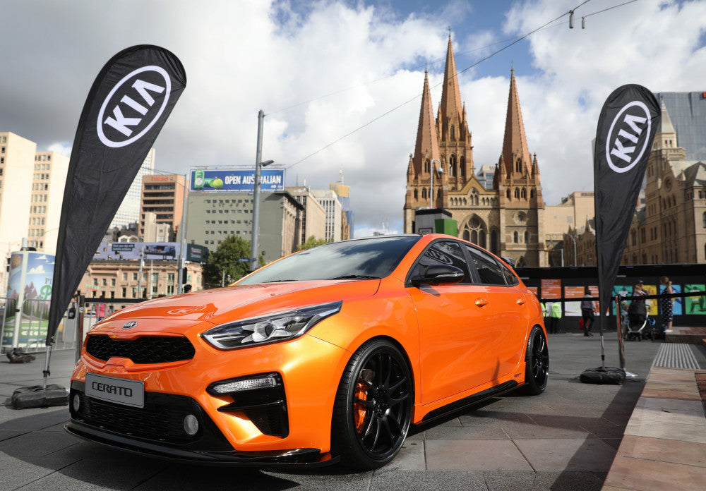 KIA Motors hands over vehicle fleet for Australian Open 2019