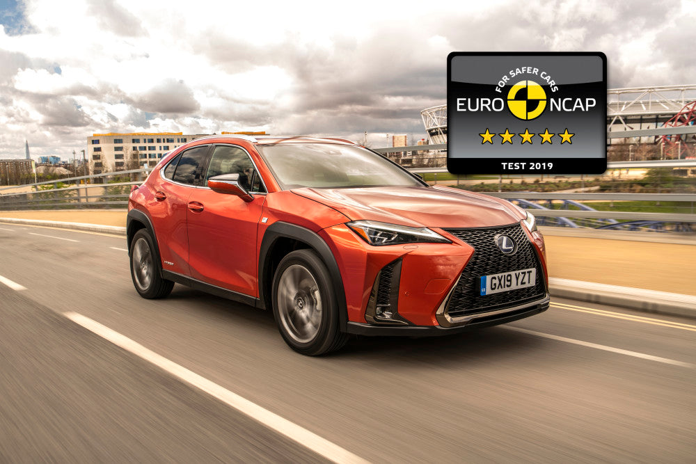 New Lexus UX gains highest safety rating from Euro NCAP