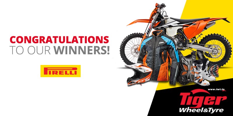 Tiger Wheel & Tyre Customers Sweep High-Value Prizes in Pirelli Scorpion KTM Promotion