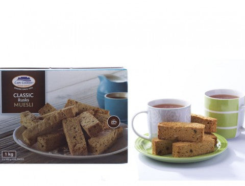 Cape Cookies - Muesli Rusks - iloveza.com