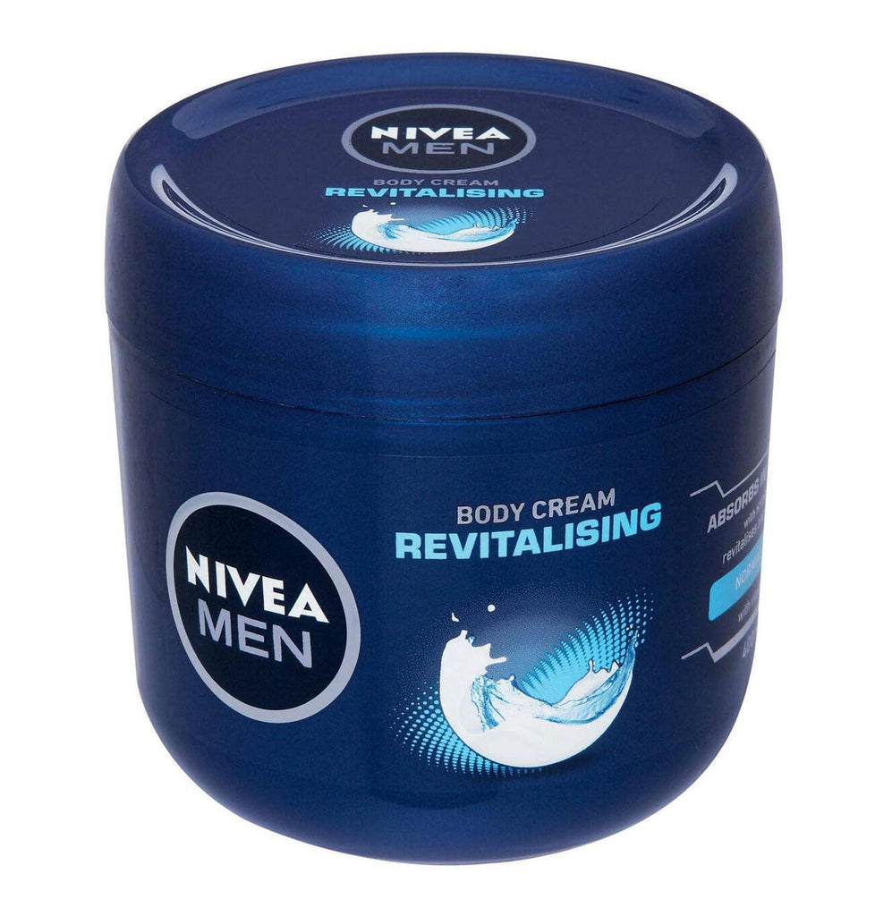 NIVEA Body Cream Men Revitalising (1 x 400ml) - iloveza.com