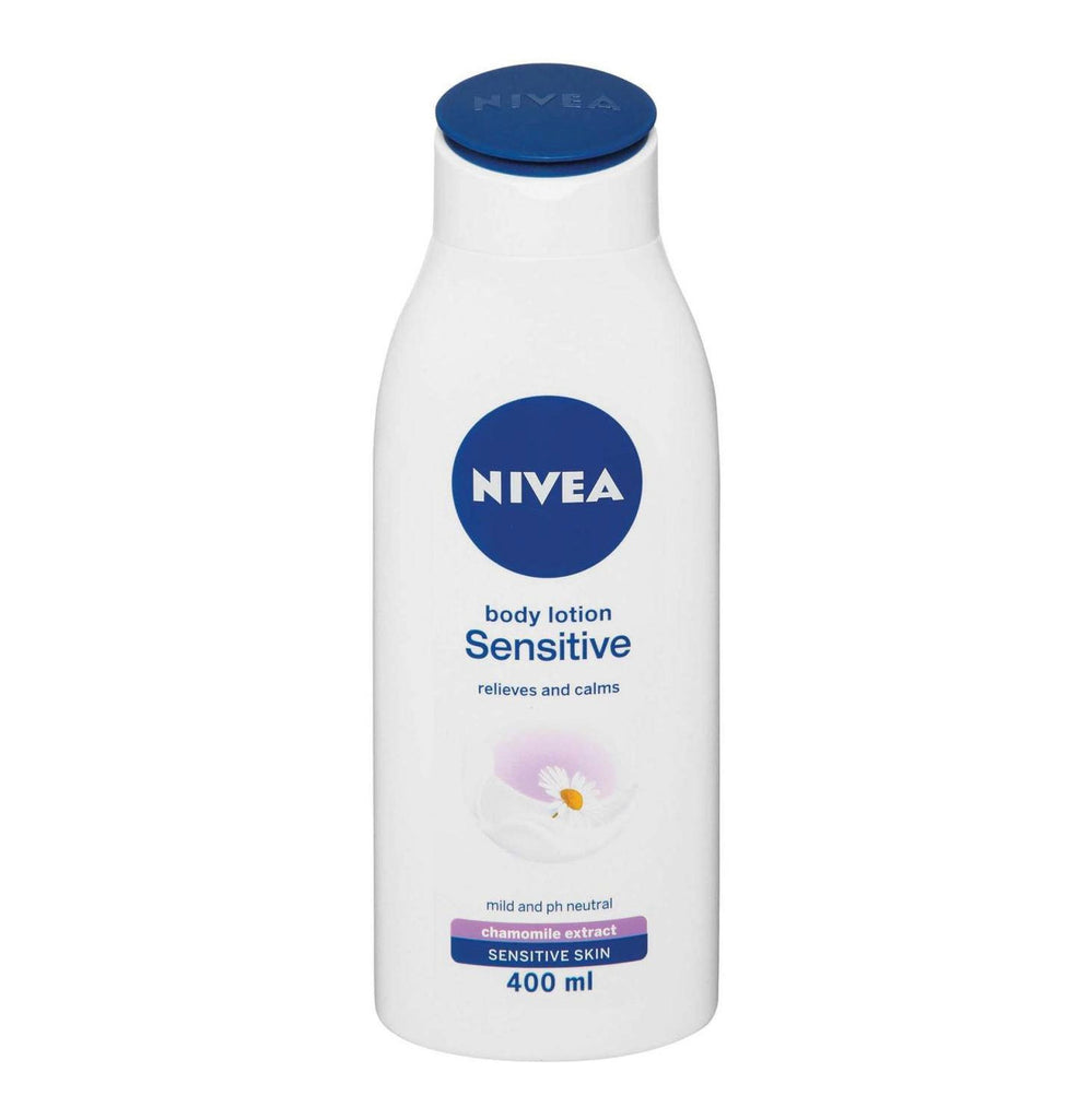 NIVEA Body Lotion Sensitive (All Variants) (1 x 400ml) - iloveza.com