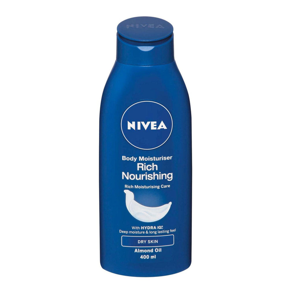 NIVEA Body Moisturiser Dry Skin (All Variants) (1 x 400ml) - iloveza.com