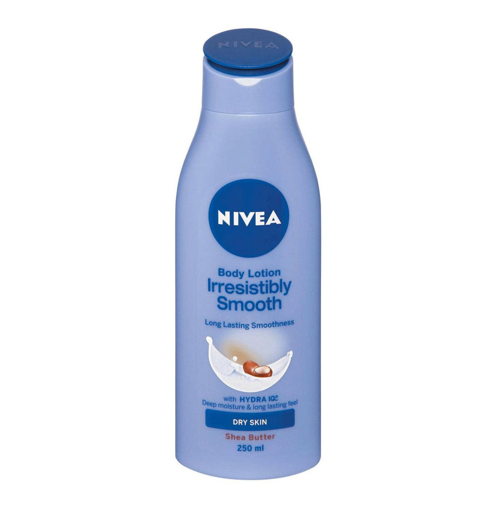 NIVEA Body Moisturiser Irresistibly Smooth (1 x 250ML) - iloveza.com