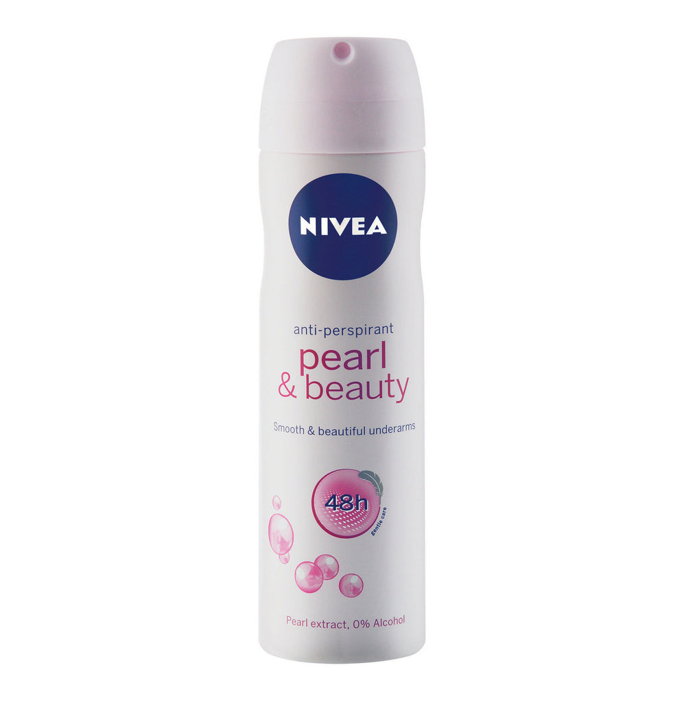 NIVEA Deodrant Pearl & Beauty (1 x 150ml) - iloveza.com